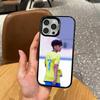 Mini Ronaldo Cristiano Jr  Phone Case For iPhone17,16,15,14,13,12,11 Plus,Pro Max Colored Silver Plated Inside Cover