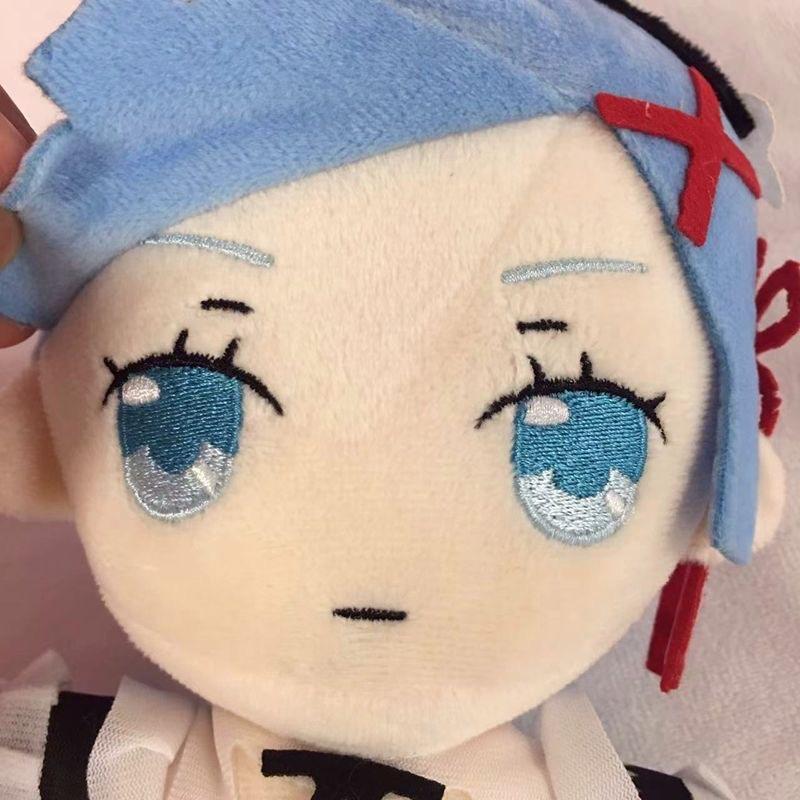 Anime Re:Zero Starting Life In Another World Rem Plush Dolls 20Cm Plush Toys Cute Soft Ram Stuffed Pillow Dolls Birthday Gift