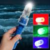 1/2/3Pcs Boat Flares Waterproof Intelligent Light Control Battery Powered Emergency LED Lamp Fishing Net Buoys Boats Safety Signal Light