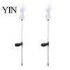 Decorative Pathway Lighting Solar Angel Garden Light, LED Yard Stake Waterproof Stakes Memorial Lamp for Cemetery Graveyard Patio Lawn Decor