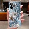 For Realme GT 7 Case For Realme GT 7 T GT7 Pro 7T Transparent Phone Cover Soft Bumper Shell Cases Luxury Butterfly Flower Casing