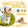 Serviteur Dog Toy Ball Set of 3 Sturdy Large Dog Dog Ball Dog Chew Toy Puppy Pet Educational Toy Safe Material Small Dog Dental Care Throw Unbreakable