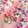 100-200 Stück Wassertropfenform ABS Imitation Perlen Bunt Oval Reis Lose Perlen Für DIY Schmuckherstellung Armband Halskette