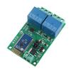 Relay Module 2 Channel Bluetooth Board APP Remote Switch Control with Light Indicator DC 12V