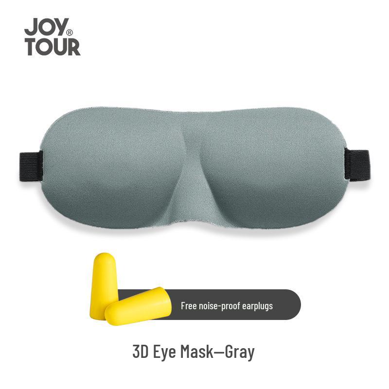 

Korean Cartoon 3D Eye Mask with Earplugs - Light Blocking Sleep Mask for Men and Women