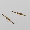 300Pcs Metal Chandelier Connectors Compact Lightweight Bendable Clip Pins for Crystal Pendant Lamps Lamp Hook Replacement Parts