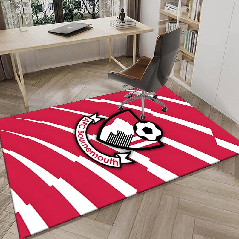 Afc Crest Printed Area Rug for Office, Chair Rug, Decorative Carpet Floor Mat, Large Size Fan gifts Christmas gifts