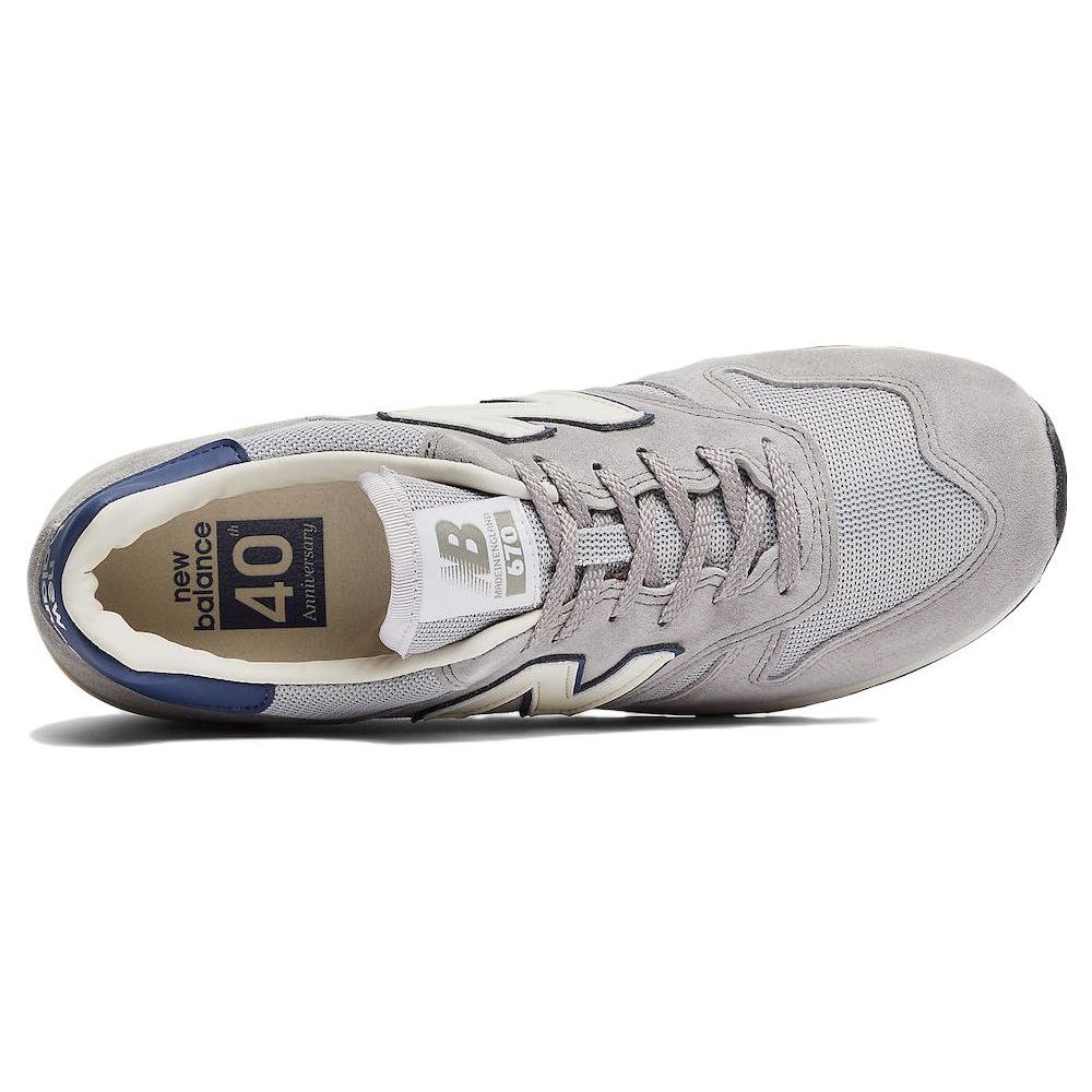 New Balance 670 Made In England 40th Anniversary Men Sneakers Grey M670UKF