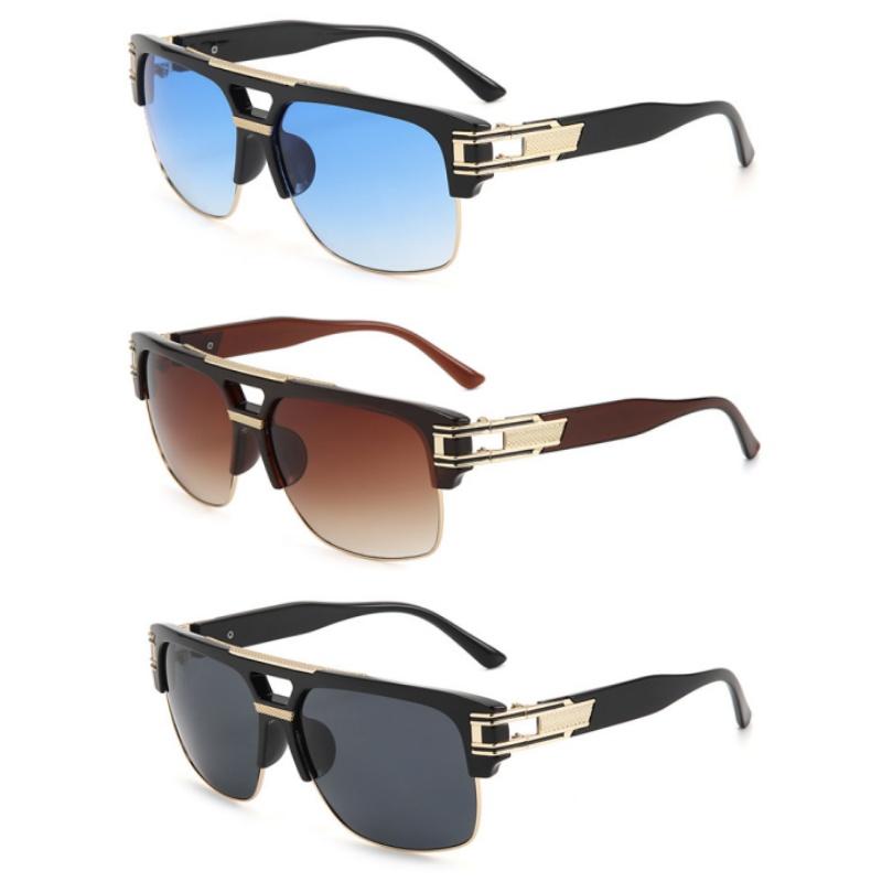 Stylish Latest Vintage Oversized Sunglasses Unisex Fashion Outdoor Sports Sun Protection Glasses Trendy Steampunk Sunglasses