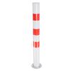 Bollard Post 29.5in Height 3in Diameter Cold Rolled Steel Parking Barrier Pipe