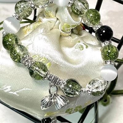 Li Lianhua Abgeleitetes Lotus Perlenarmband 2025 Neues Chinesisches Nischen Premium Design Antike Accessoires Handaccessoires