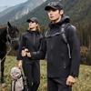 Stylish Unisex Waterproof Windproof Color Block Jacket for Hiking and Workwear