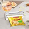 YCOC-Cutter Mini Pouch Sealer, 2-In-1 Bag Sealing With Cutting Function, Rechargeable Portable Heat Sealer Featuring Magnetic Ba