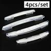 4pcs Universal Car Door Edge Guards Plastic Trim Molding Strip Scratch Protector Car Door Corner Self Adhesive Protection Strip