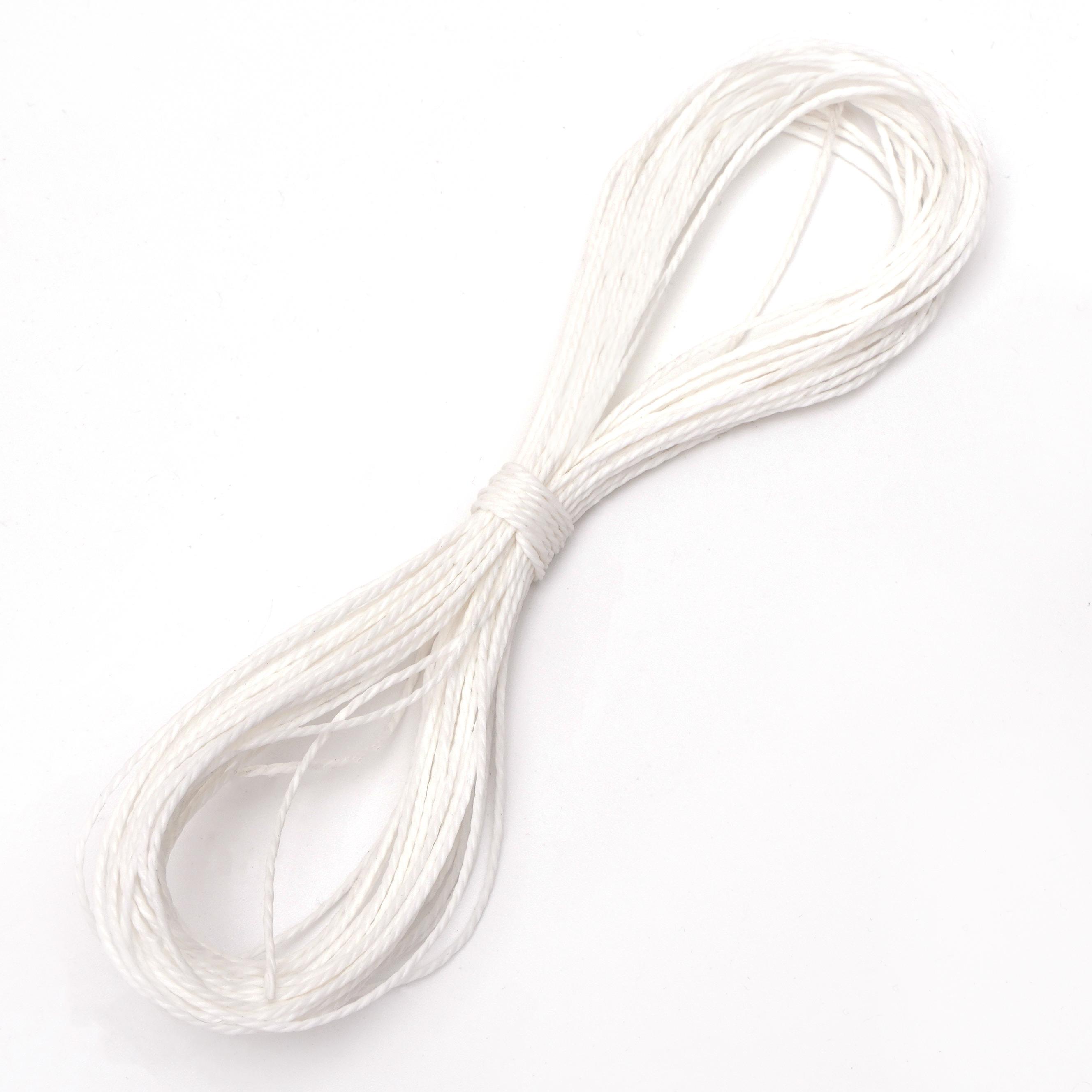 

10 метров кожаный шнур вощеный шнур хлопковая нить шнурок ремешок веревка для изготовления ювелирных изделий DIY браслет принадлежности 23