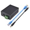 POE Separator Standard POE Splitter 12V 5A 1000Mbps Metal Housing Fast Heat Dissipation Enhances Netwoking Connection