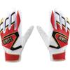Used [New] ZETT Boys' Baseball Batting Gloves Zero One Stage Boys' Batting Gloves Red X White (6411) JS BG19202J