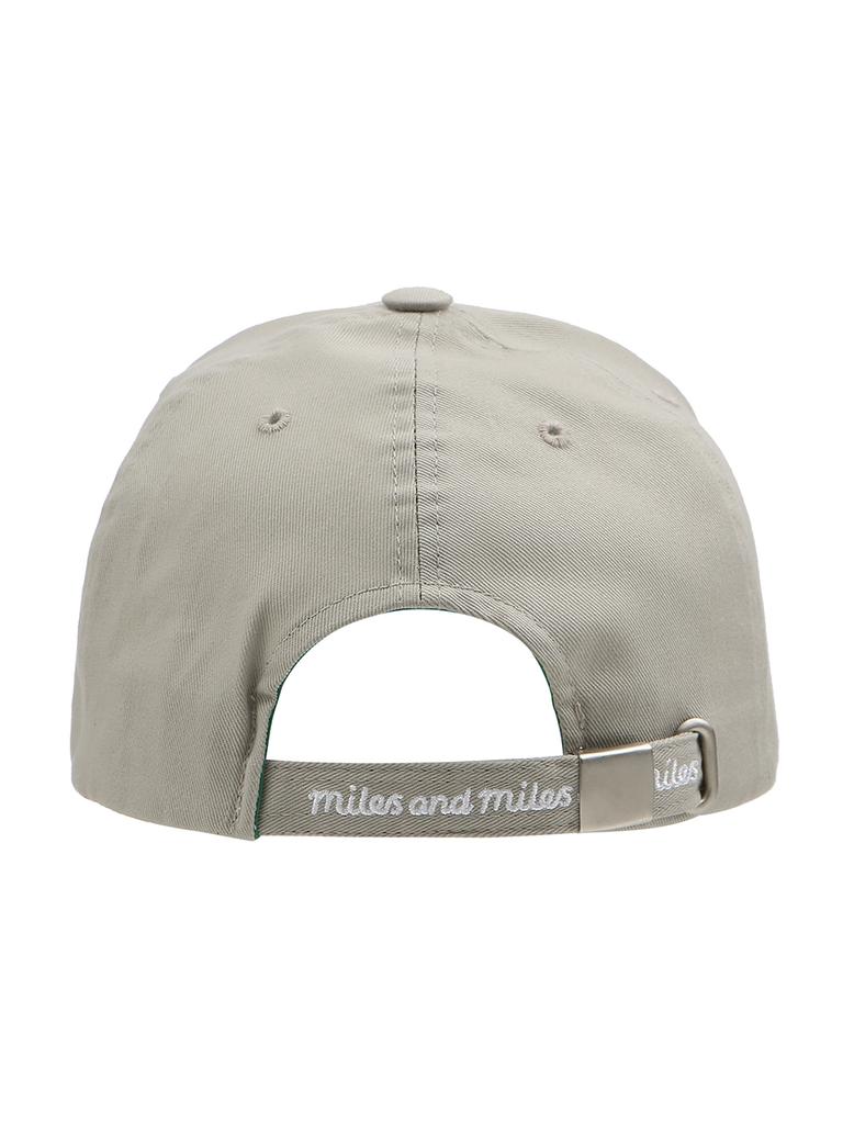 MILES AND MILES AND MILES Golfer'S Club Ball Cap (Unisex)_Gray