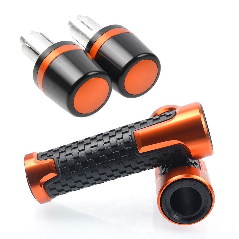 For Bajaj Pulsar 180 200 NS/200 RS/200 AS 200NS 200RS 200AS N250 Motorcycle 7/8"22MM Handlebar Grips Handle Bar Cap End Plugs