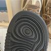 Ins Style Trendy Niche Thick Bottom Big Head Shoes Retro Peplum Breathable Anti-odor Anti-slip Wearable Low-top Sneakers