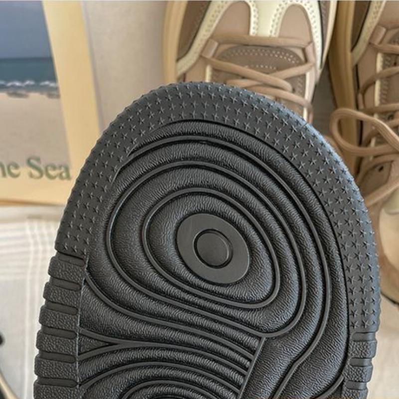 Ins Style Trendy Niche Thick Bottom Big Head Shoes Retro Peplum Breathable Anti-odor Anti-slip Wearable Low-top Sneakers