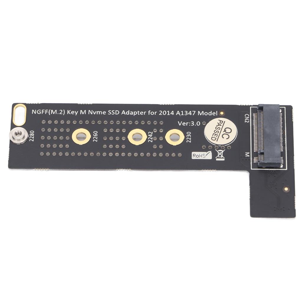 Adapter Card M.2 NGFF M Key NVME SSD Converter Card with Screws Hex Wrench for MacBook Mini A1347 MEGEN2 MEGEM2
