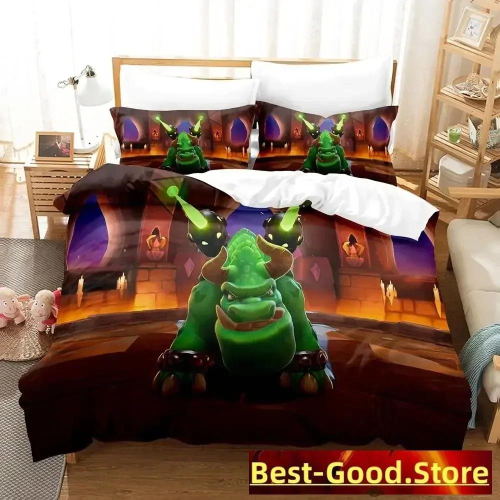 Neues Spyro reignited trilogy Bettwäscheset Einzelbett Twin Full Queen King Size Bettset Erwachsene Kind Schlafzimmer Bettbezugsets Anime Gme