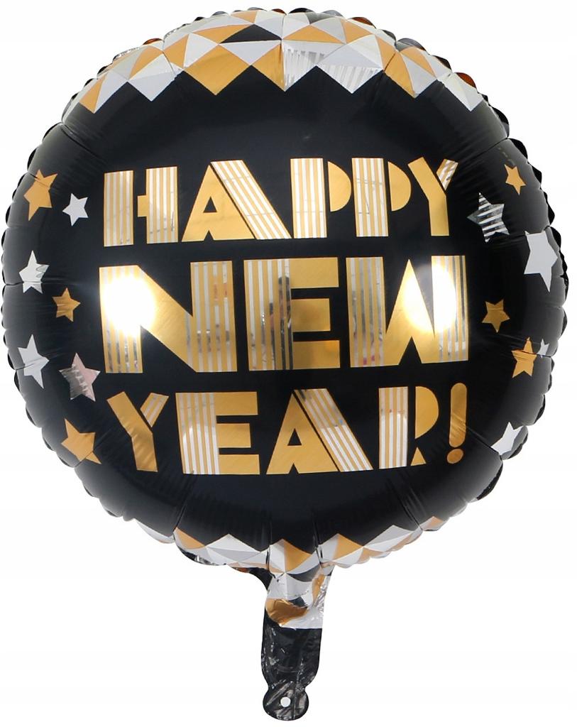 Happy New Year Foil Balloon, 1 pc