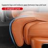 Leather Leg Support Extension Seat Cover Memory Foam Extender Cushion With Backrest Car Interior Accessories Universal Car