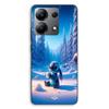 Cover Per Xiaomi Redmi Note 13 4G Stitch carino neve stellata 3D Maniacase