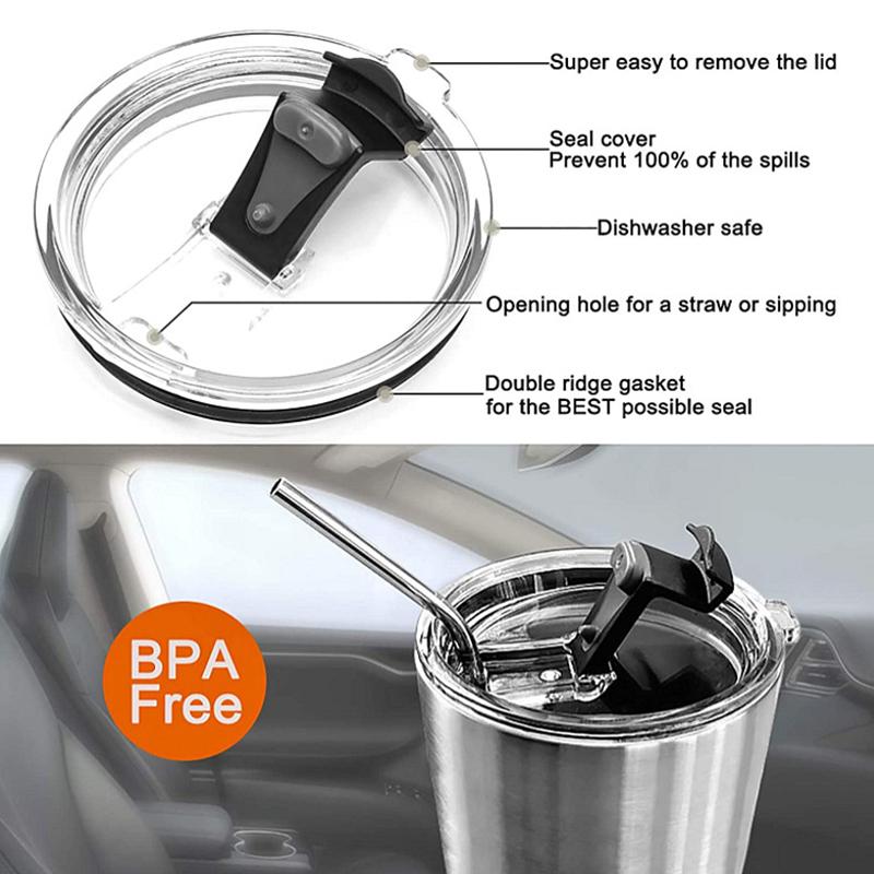 Coperchio Antigoccia Per 20 30 Oz Coperchio Yeti Adatto a Bicchiere Più Bicchiere Sostitutivo