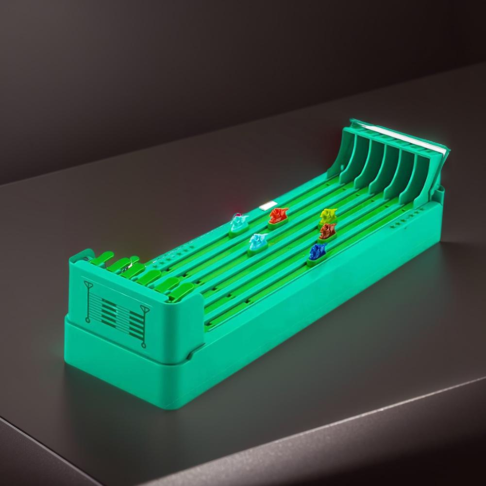 Desktop-Pferderennspiel mit 6 Pferden Tisch-Pferderennen Spiel Hand-Auge-Koordination Geburtstagsgeschenk für Kinder