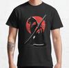 Black Cat Samurai Ninja Japan Art Gift T Shirt For Cat Lover 100 Cotton Tee Short Sleeve Graphic Clothes All Size Tops S6xl