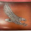 Great BERLUTI Clutch bag Nino TGM Calligraphy Scritto Tattoo Collection Used