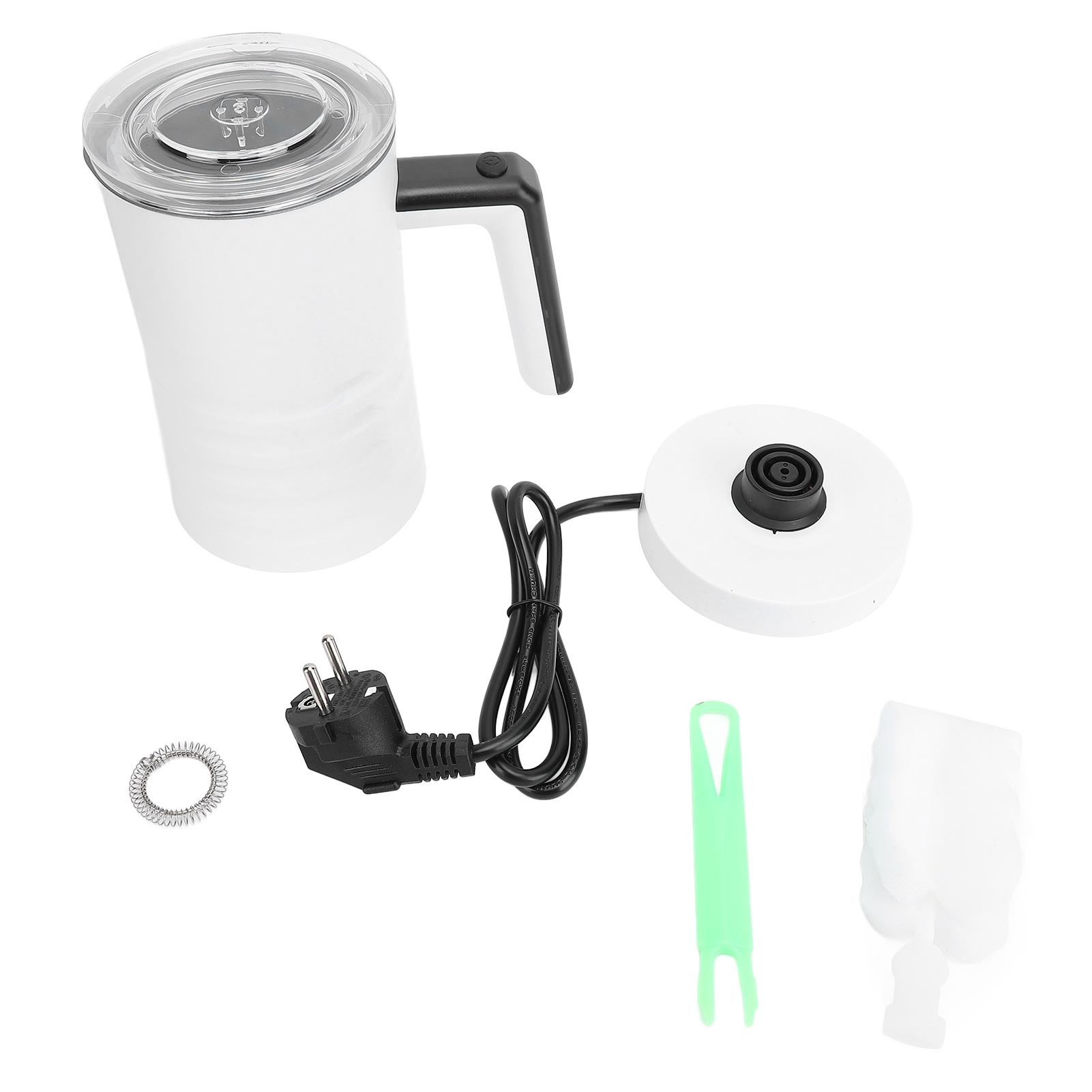 

Электрический вспениватель и подогреватель молока 4 в 1 Автоматический 304 нержавеющая сталь Магнитная подвеска Горячий и холодный Ф EU Plug 220V