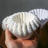 50/100pcs Pour Over Coffee Filter Papers 50 Sheets; Fits B75 Coffee Dripper & 1-2 Cups Wave Dripper Coffee Filter Papers