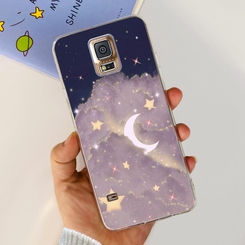 For Samsung Galaxy S5 Case SM-G900F G900I G900M Stylish Painted Cover Soft Silicone Phone Case For Samsung S5 S 5 GalaxyS5 Shell