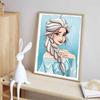 Disney Diamond Painting Elsa Princess Illustration Mosaic Art DIY Cross Stitch Embroidery Set Full Diamond Home Decor Gift