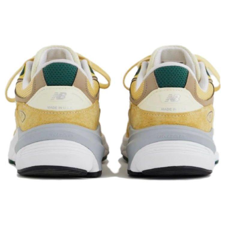 New Balance Teddy Santis X 990v6 Made In USA Sulphur Unisex Sneakers Yellow Forest-Green U990TE6