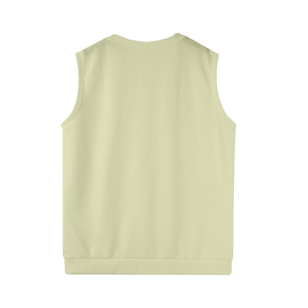 Men's V-neck Vest Sleeveless Knitted Pullover