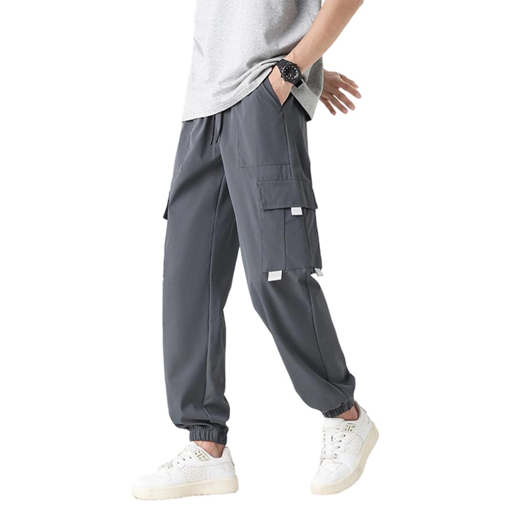 Men's Outdoor Leisure Sports Loose Straight Cylinder Trousers