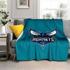 Charlotte Hornets Team Logo Blanket Soft And Comfortable Sofa Blanket Office Rest Blanket Nap Blanket Bedroom