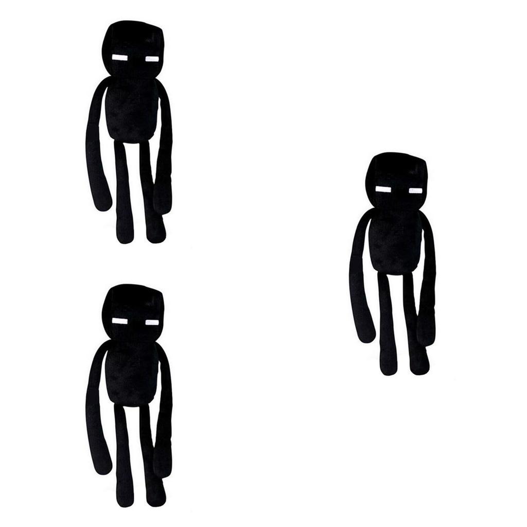Minecraft Enderman Plüschtier Weiches und entzückendes Stoffkissen für Kinder und Erwachsene