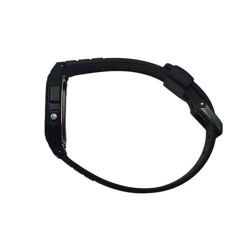 CASIO Customized watch modified series green wave watch mirror black resin case classic retro Quartz resin strap F-91W-3(Watch5-GaiZhuang-EmeraldFlo)