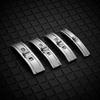 Schmetterlings-Uhrenschließe 3mm 4mm 5mm 6mm Edelstahl Doppeldruck-Faltschließe Uhrenarmband-Knöpfe Uhrenarmband-Schnallen Zubehör