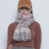 Eizasu Check Scarf Red