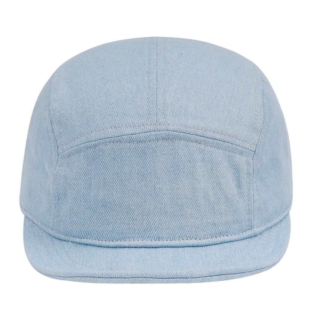 Croogo Denim Umpire Short Solid Simple Perfect for Outdoor and Tennis Men's Cap, Brim, Soft, Breathable, Color, Design, Activities, Skateboarding,