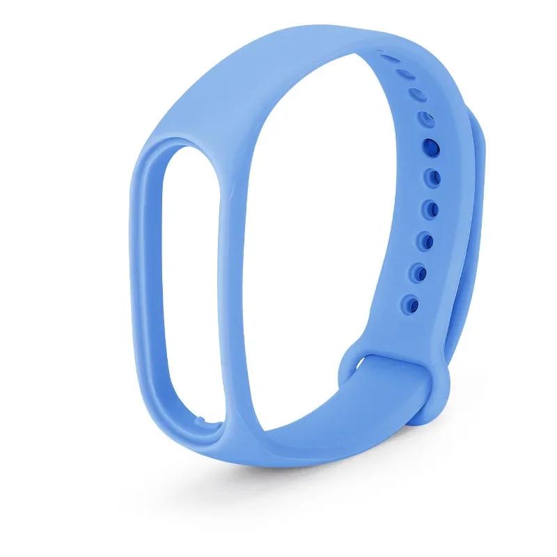 Watch Strap For Xiaomi Mi Band 7 6 5 4 3 Wristband Silicone Bracelet Wrist Straps Correa Mi Band 6 7 5 4 Smartwatch Accessories