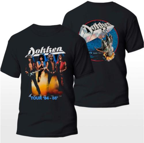 

Dokken Tooth amp Nail 1984 85 Tour Concert Music Unisex T Shirt Unisex T-Shirt M