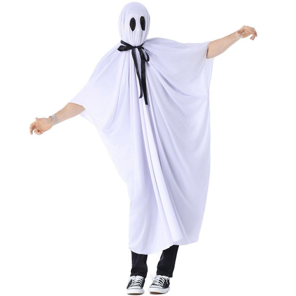 Parent-child Party Attire Ghost Costume Long Cloak Cosplay Cape Halloween Costume  Halloween Party
